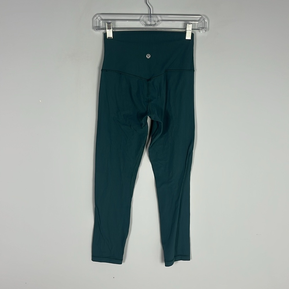 Lululemon Align Ribbed High Rise Crop 23” - Picture 8 of 12